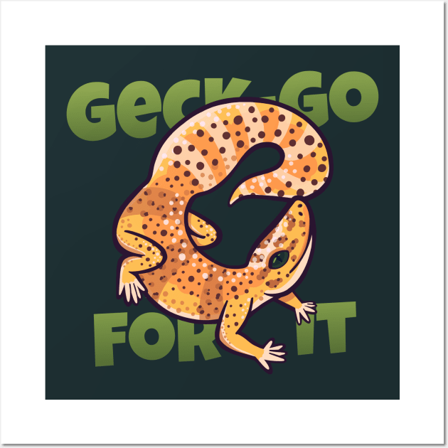 Geck-Go for it! Wall Art by macbendig0